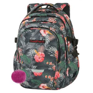 Hátizsák COOL PACK Factor, 47x31x17cm, 29 literes, Coral Hibiscus