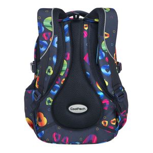Hátizsák COOL PACK Factor, 47x31x17cm, 29 literes, Rainbow Hearts