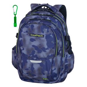 Hátizsák COOL PACK Factor, 47x31x17cm, 29 literes, Misty Green