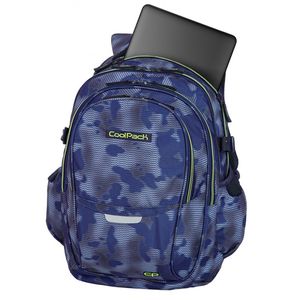 Hátizsák COOL PACK Factor, 47x31x17cm, 29 literes, Misty Green