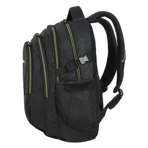 Hátizsák COOL PACK Factor, 47x31x17cm, 29 literes, Topography Lemon