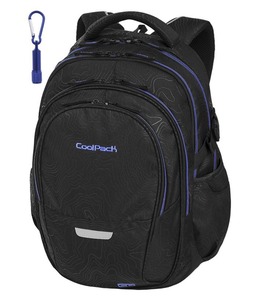 Hátizsák COOL PACK Factor, 47x31x17cm, 29 literes, Topography Blue