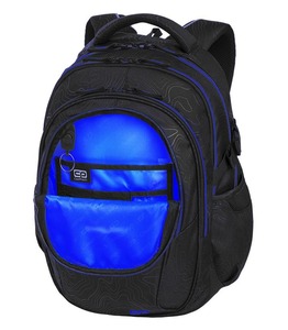 Hátizsák COOL PACK Factor, 47x31x17cm, 29 literes, Topography Blue