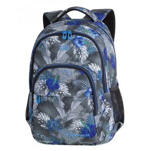 Hátizsák COOL PACK Basic Plus, 46x31x19cm, 27 literes, Blue Hibiscus