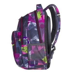 Hátizsák COOL PACK Basic Plus, 46x31x19cm, 27 literes, Pink Abstract,