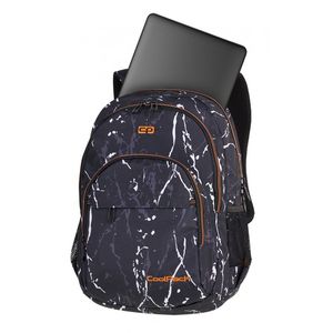 Hátizsák COOL PACK Basic Plus, 46x31x19cm, 27 literes, Black Marble,