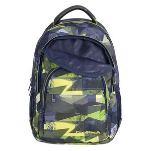 Hátizsák COOL PACK Basic Plus, 46x31x19cm, 27 literes, Lime Abstract,