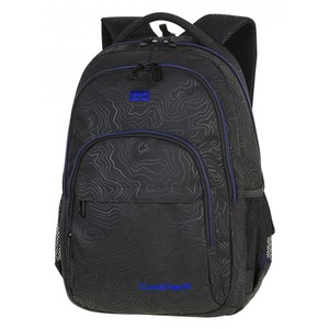 Hátizsák COOL PACK Basic Plus, 46x31x19cm, 27 literes, Topography Blue