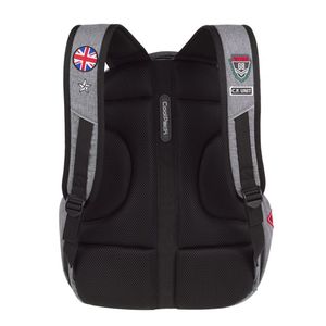 Hátizsák COOL PACK Bentley, 46x32,5x20cm, 30 literes, Badges Grey,