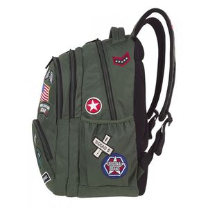 Hátizsák COOL PACK Bentley, 46x32,5x20cm, 30 literes, Badges Green,