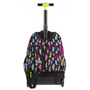 Hátizsák COOL PACK Junior, gurulós, 3 rekeszes, 33 l, Feathers