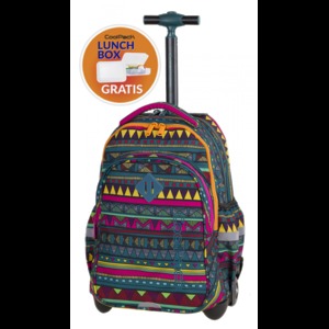 Hátizsák COOL PACK Junior, gurulós, 3 rekeszes, 33 l, Mexican Trip