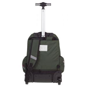 Hátizsák COOL PACK Junior, gurulós, 3 rekeszes, 33 l, Badges Green