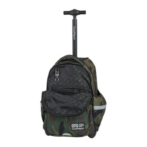 Hátizsák COOL PACK Junior, gurulós, 3 rekeszes, Camouflage Classic