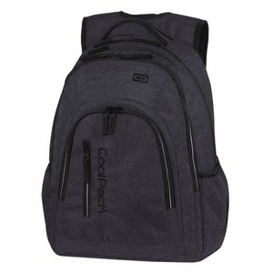 Hátizsák COOL PACK Mercator, 47x36x18cm, 31 literes Snow Black/Silver