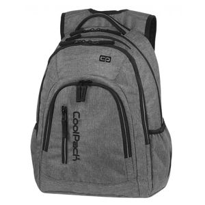 Hátizsák COOL PACK Mercator, 47x36x18cm, 31 literes, Snow Grey/Silver