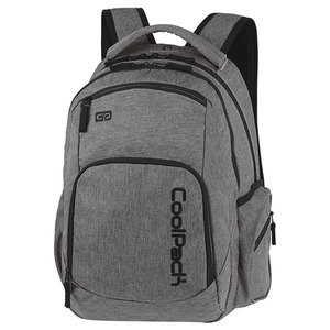Hátizsák COOL PACK Break, 2 rekeszes, 44x32x19cm, Snow Grey,