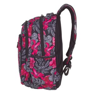 Hátizsák COOL PACK Strike L, 44x32x15cm, 27 liter, Red&Black Flowers