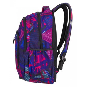 Hátizsák COOL PACK Strike L, 44x32x15cm, 27 liter Crazy Pink Abstract