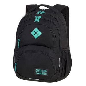 Hátizsák COOL PACK Dart, 42,2x30,5x17cm, 27 l, Black/Mint