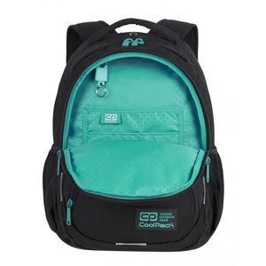 Hátizsák COOL PACK Dart, 42,2x30,5x17cm, 27 l, Black/Mint