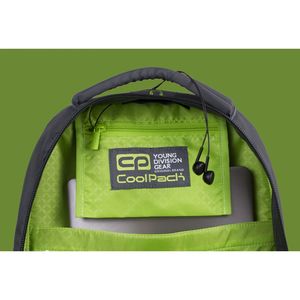 Hátizsák COOL PACK Dart, 42,2x30,5x17cm, 27 l, Grey/Lemon