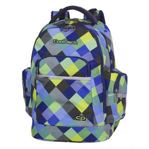 Hátizsák COOL PACK Brick, 44x32,5x18cm, 28 liter, Blue Patchwork,