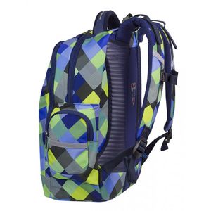 Hátizsák COOL PACK Brick, 44x32,5x18cm, 28 liter, Blue Patchwork,