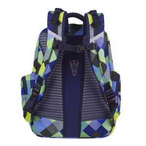 Hátizsák COOL PACK Brick, 44x32,5x18cm, 28 liter, Blue Patchwork,