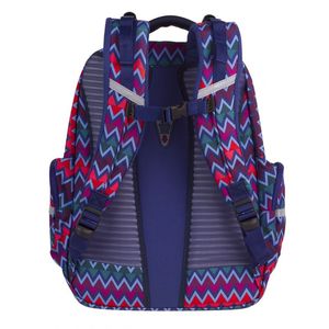 Hátizsák COOL PACK Brick, 44x32,5x18cm, 28 liter, Chevron Stipes