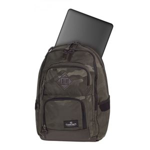 Hátizsák COOL PACK Unit, 45,5x32x15,5cm, 26 l, Camo Olive Green,
