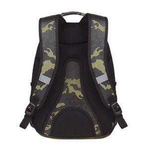 Hátizsák COOL PACK Unit, 45,5x32x15,5cm, Flock Camo Olive Green