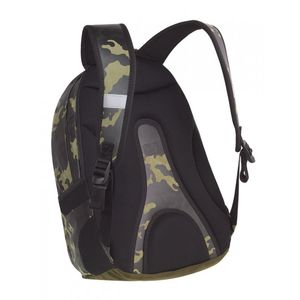 Hátizsák COOL PACK Unit, 45,5x32x15,5cm, Flock Camo Olive Green