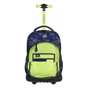 Hátizsák COOL PACK Swift, gurulós, 2 rekeszes, 34 l, Misty Green