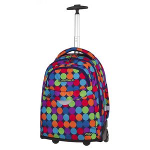 Hátizsák COOL PACK Rapid, gurulós, 2 rekeszes, Bubble Shooter