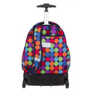 Hátizsák COOL PACK Rapid, gurulós, 2 rekeszes, Bubble Shooter