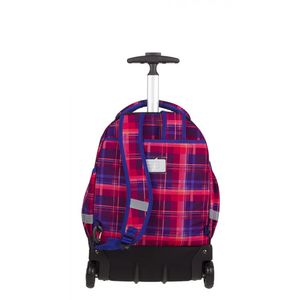 Hátizsák COOL PACK Rapid, gurulós, 2 rekeszes, 36 l, Mellow Pink