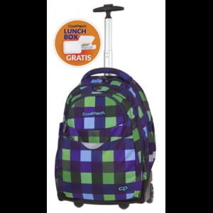 Hátizsák COOL PACK Rapid, gurulós, 2 rekeszes, 36 l, Criss Cross