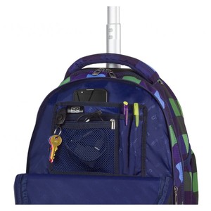 Hátizsák COOL PACK Rapid, gurulós, 2 rekeszes, 36 l, Criss Cross