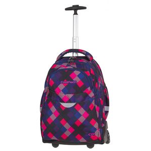 Hátizsák COOL PACK Rapid, gurulós, 2 rekeszes, 36 l, Electric Pink