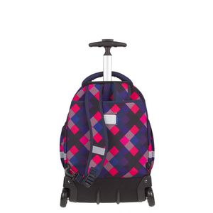 Hátizsák COOL PACK Rapid, gurulós, 2 rekeszes, 36 l, Electric Pink