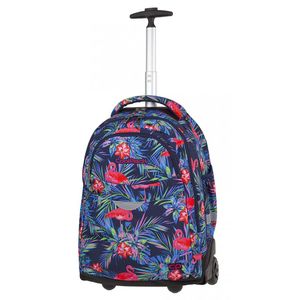 Hátizsák COOL PACK Rapid, gurulós, 2 rekeszes, 36 l, Pink Flamingo