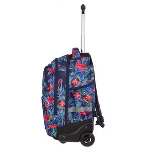 Hátizsák COOL PACK Rapid, gurulós, 2 rekeszes, 36 l, Pink Flamingo