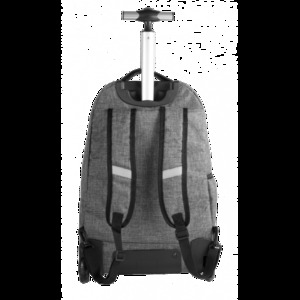 Hátizsák COOL PACK Summit, gurulós, 2 rekeszes, 36 l, Snow Grey,