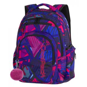 Hátizsák COOL PACK Flash, 2 rekeszes, 29 l, Crazy Pink Abstract