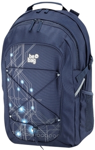 Hátizsák fellow Electric be.bag iskolai, 34x45x20cm, poliészter