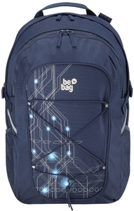 Hátizsák fellow Electric be.bag iskolai, 34x45x20cm, poliészter