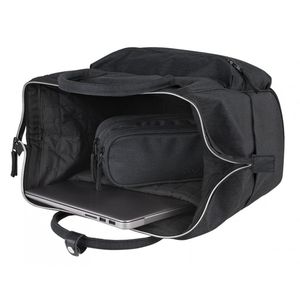 Kézitáska COOL PACK Task Snow, A328-Snow Black/Silver, 44x44x20 cm