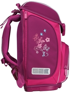 Iskolatáska Sporti Princess Flower üres 1100g, 38x36x22cm 13,5liter