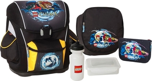 Iskolatáska szett L.O.C 6db-os LEGO Active CHIMA 6 részes